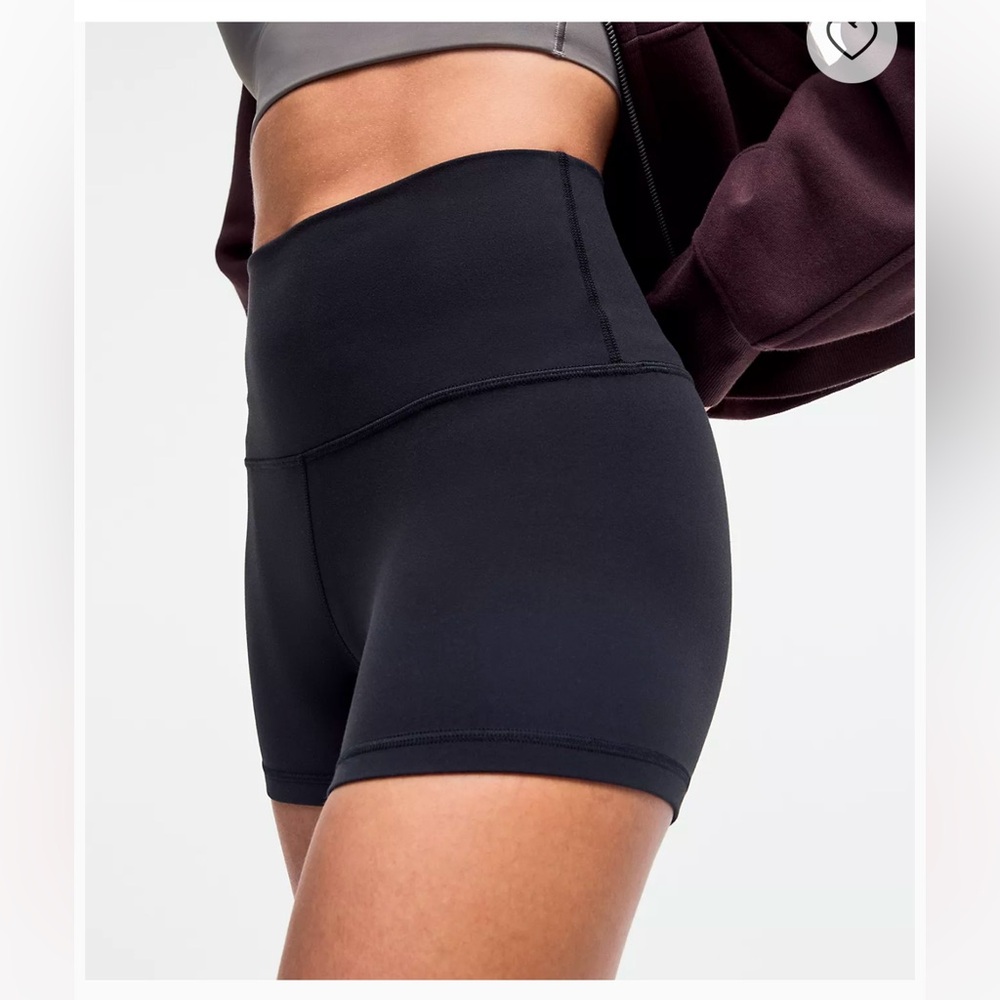 Lululemon Align High-Rise Short 4" - Size:10 - Black
